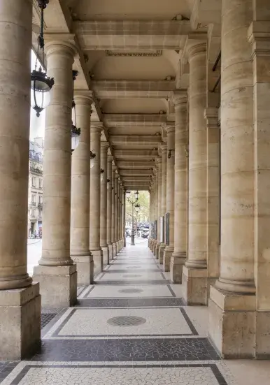 Colonnes devant la Comédie-Française