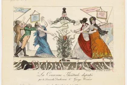 La caricature théâtrale