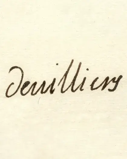 Mademoiselle Villiers