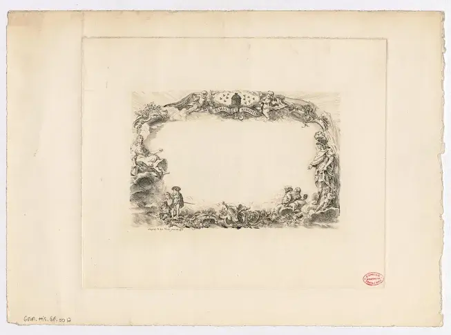 Billet gravé