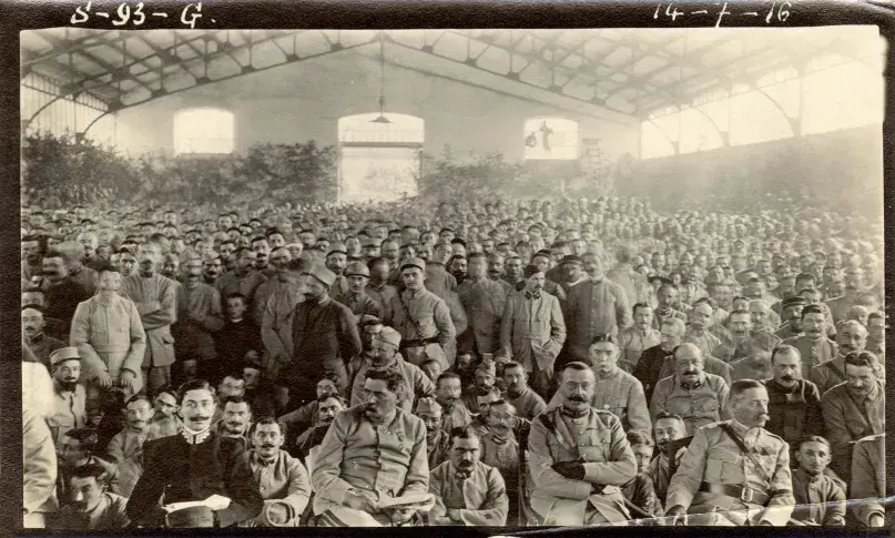 Le public dans le manège Kellerman