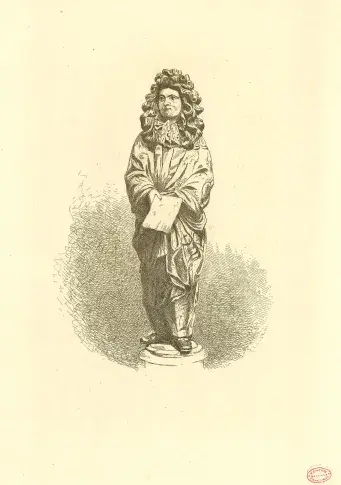 Molière / gravure d'Auguste-Etienne Guillaumot fils