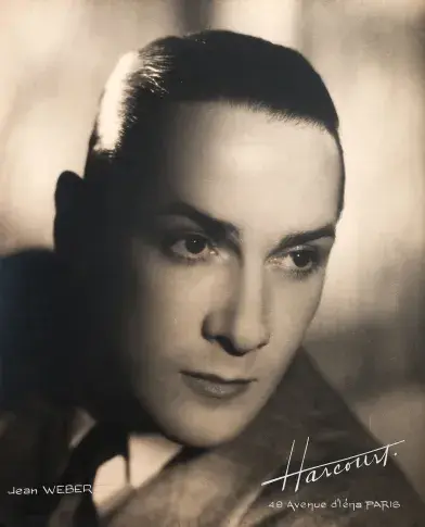 Jean Weber, sociétaire de la Comédie-Française de 1932 à 1949. Photographie du Studio Harcourt