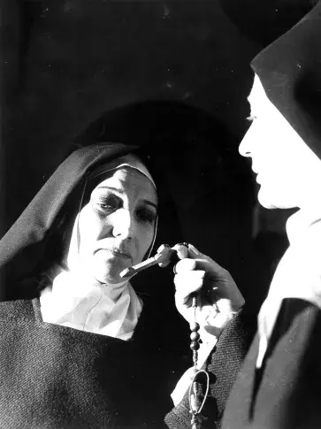 « Dialogues des Carmélites » de Georges Bernanos, adapté et mis en scène par Marcelle Tassencourt et Albert Beguin, Théâtre Montansier (Versailles), 1961