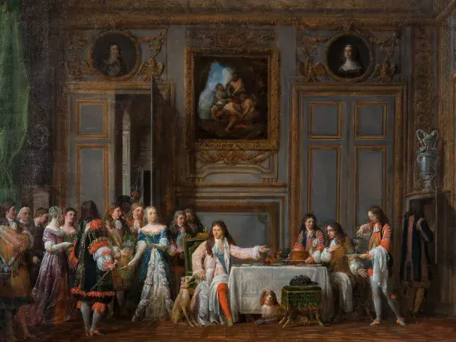 Molière honoré par Louis XIV / Jean-François Garneray