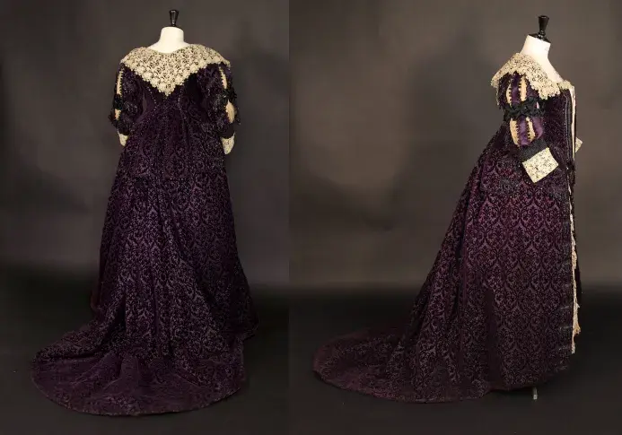 Costume de femme de style Louis XIII