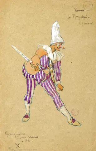 Monsieur de Pourceaugnac, 1921, Giangurculo