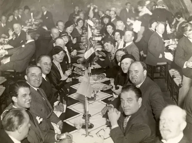 Tournée de la Comédie-Française en Scandinavie en 1921 (photo. Dagens Nyheter)