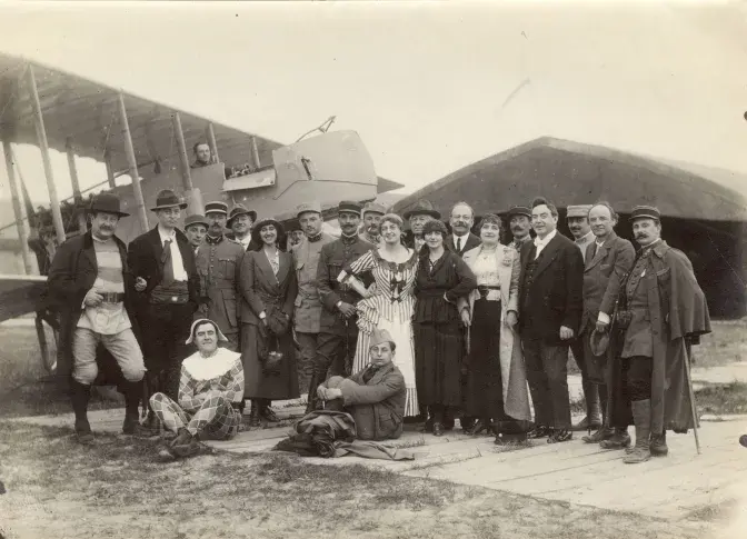 Escadrille MF40, la troupe avec l’escadrille