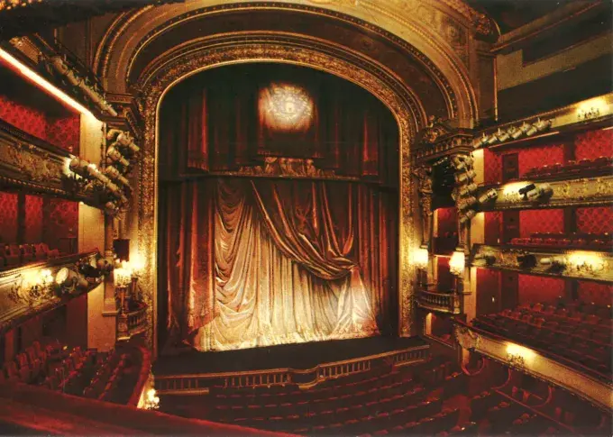 Salle Richelieu, rideau d’avant-scène, 1977