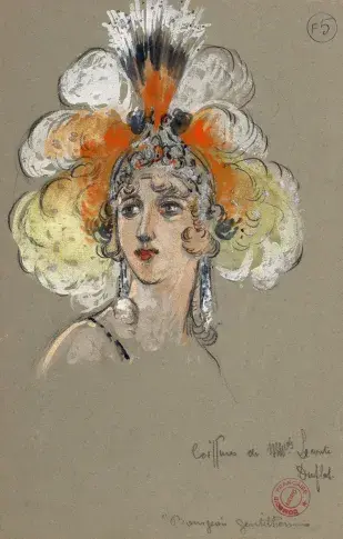 Le Bourgeois gentilhomme, 1938, Coiffures