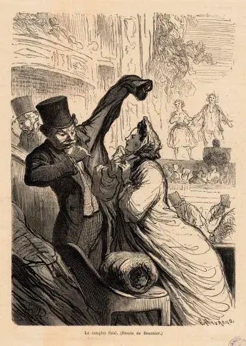 Le couplet final, gravure