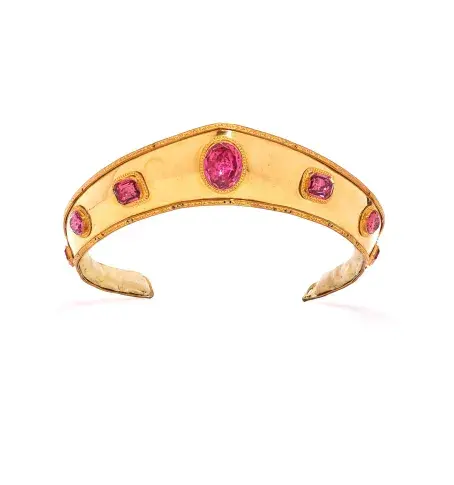 Diadème de Rachel aux pierres roses de type « kokochnik », [1838-1858]