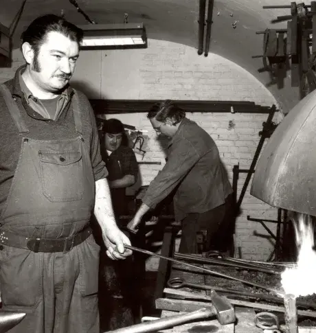 La forge, quatrièmes dessous, [1974]