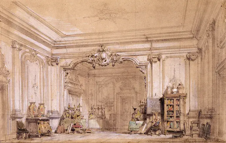 « Maître Guérin » d’Emile Augier : 4ème acte / Nolau et Rubé, 1864