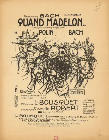 Partition de La Madelon