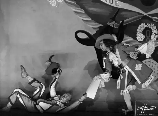 « Le Malade imaginaire » de Molière, mise en scène de Jean Meyer, 1944. Photographie du Studio Harcourt