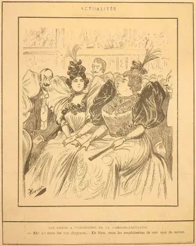 Les dames à l'orchestre
