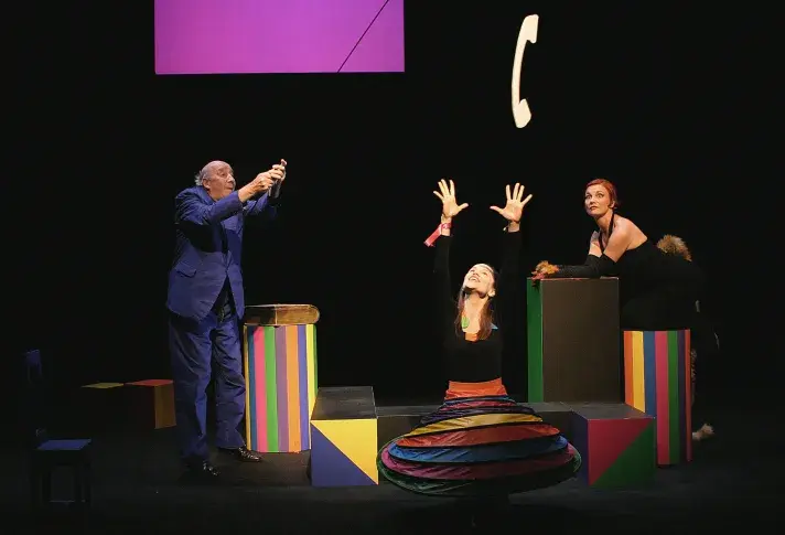 « Ophélie et autres animaux » de Jacques Roubaud,	mise en scène de Jean-Pierre Jourdain, Studio-Théâtre, 2006