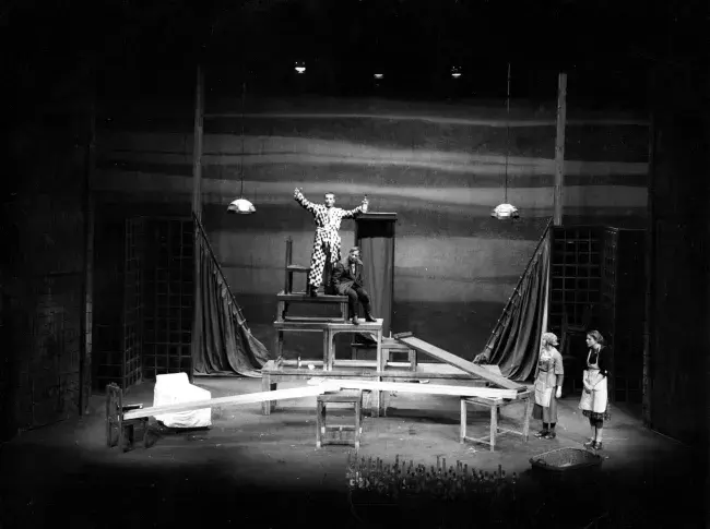 "Maître Puntila et son valet Matti", 1976, Théâtre Marigny
