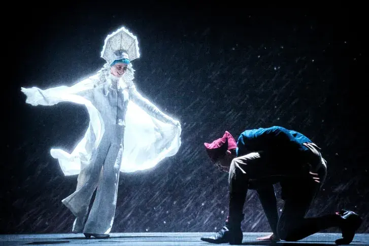 « La Reine des neiges ou l'histoire oubliée » d'après Andersen, mise en scène et adaptation de Johanna Boyé, Théâtre du Vieux-Colombier, 2022
