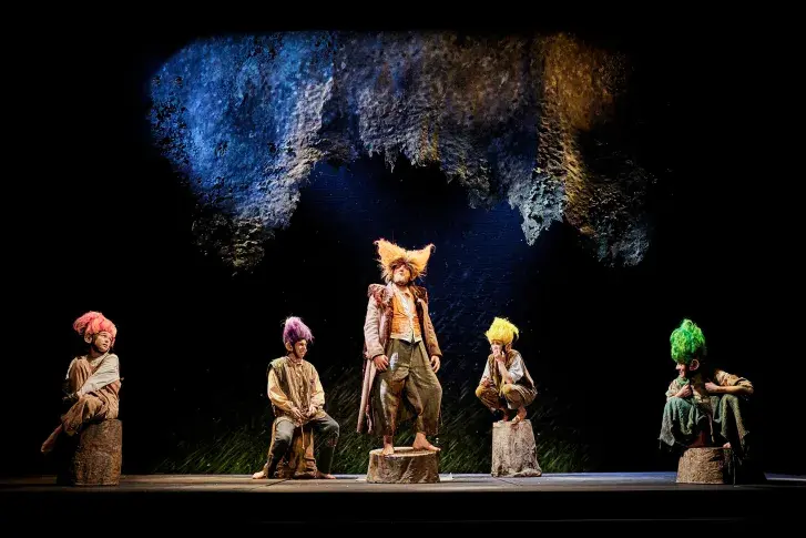 « La Reine des neiges ou l'histoire oubliée » d'après Andersen, mise en scène et adaptation de Johanna Boyé, Théâtre du Vieux-Colombier, 2022