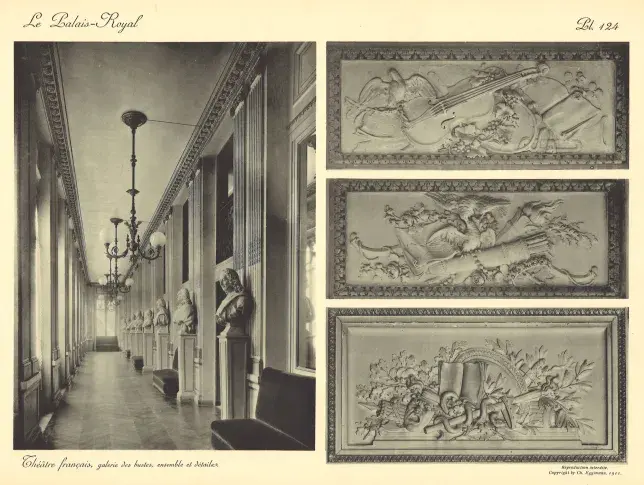 Num. 97-111 : La galerie des bustes