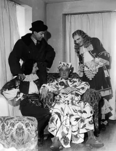 « Le Bourgeois gentilhomme », comédie-ballet en 5 actes en prose de Molière, mise en scène de Pierre Bertin, ballets réglés par Serge Lifar, Salle Richelieu, 1944