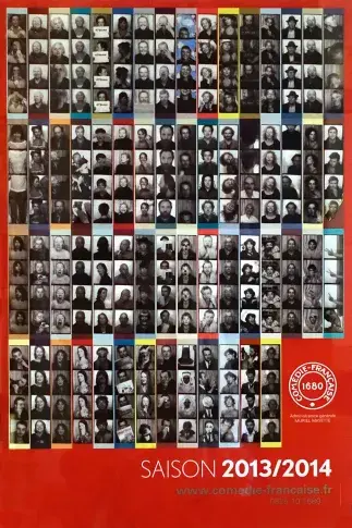 Photomaton de la troupe de la Comédie-Française, saison 2013-2014