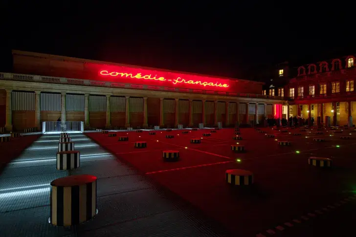 Théâtre Éphémère dans le jardin du Palais-Royal, 2012