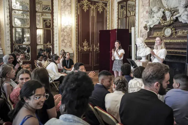 Les jeunes rendent hommage à Molière
