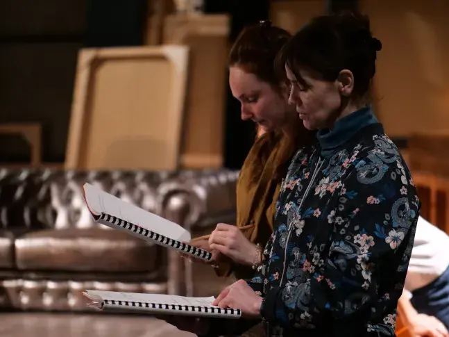 Photo du spectacle La Ballade de Souchon (saison 2025-2026) avec  Emma Laristan, Françoise Gillard