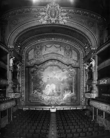 Salle Richelieu, avant travaux 1935