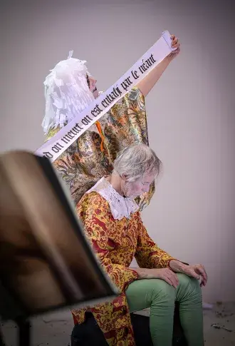 Photo du spectacle Les héros ne dorment jamais (saison 2025-2026) avec Edith Proust, Alain Lenglet