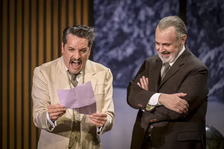 Photo du spectacle La Puce à l'Oreille (saison 2025-2026) avec Nicolas Chupin, Serge Bagdassarian