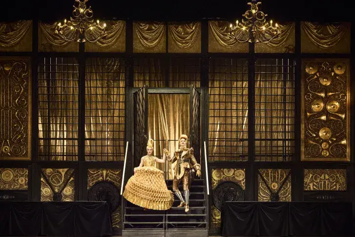 Photo du spectacle Bourgeois gentilhomme (saison 2025-2026) avec Françoise Gillard, Julien Frison