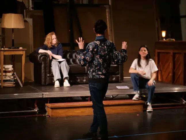 Photo du spectacle La Ballade de Souchon (saison 2025-2026) avec  Aymeline Alix, Françoise Gillard, Yasmine Haller